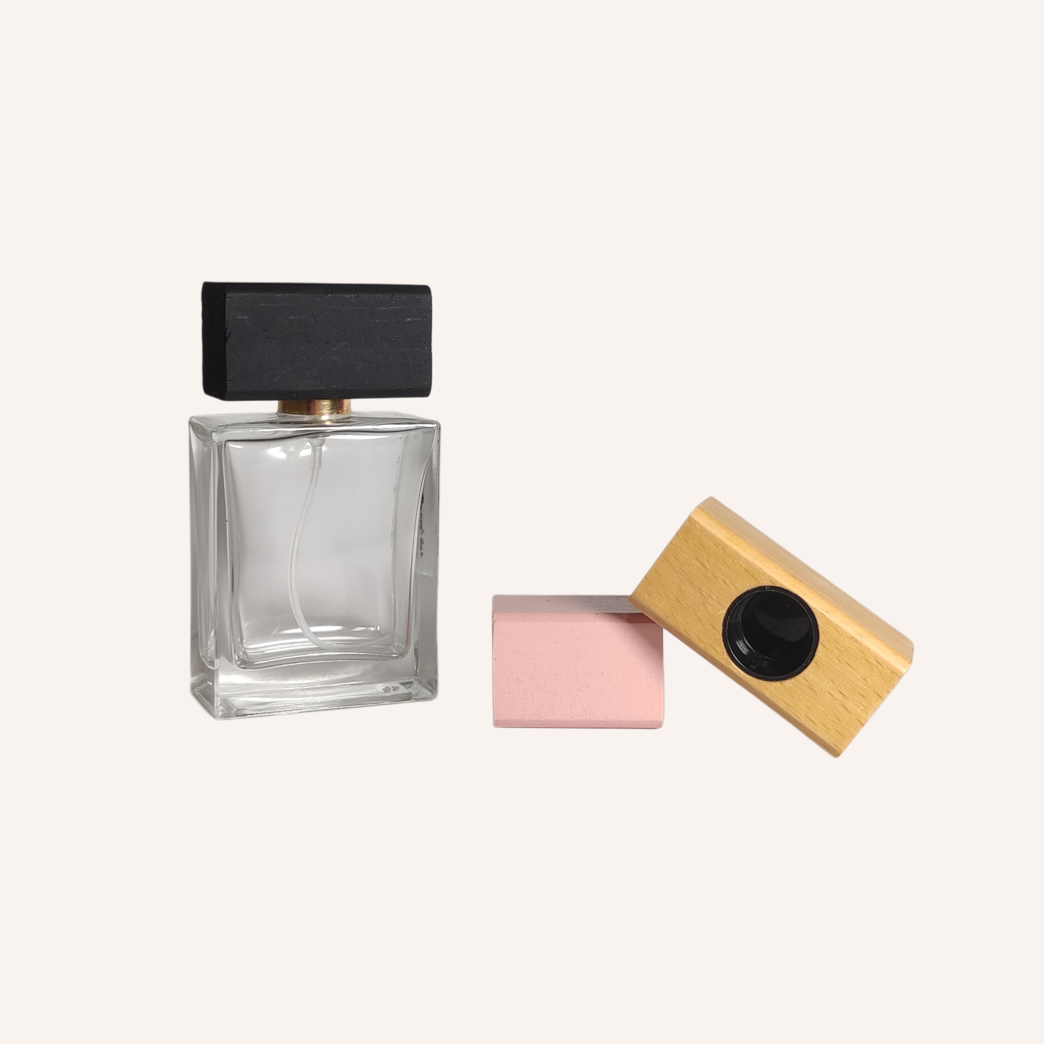درب عطر مستطیل چوبی کلاسیک