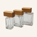 درب چوبی عطر و ادکلن مستطیل جنس چوب و روسی مدل m225