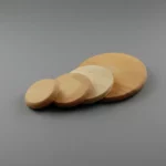 جار شیشه ای درب چوبی ادویه و عسل